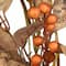 Autumn Pine Nut Spray With Pumpkin Gourds, 2ct.